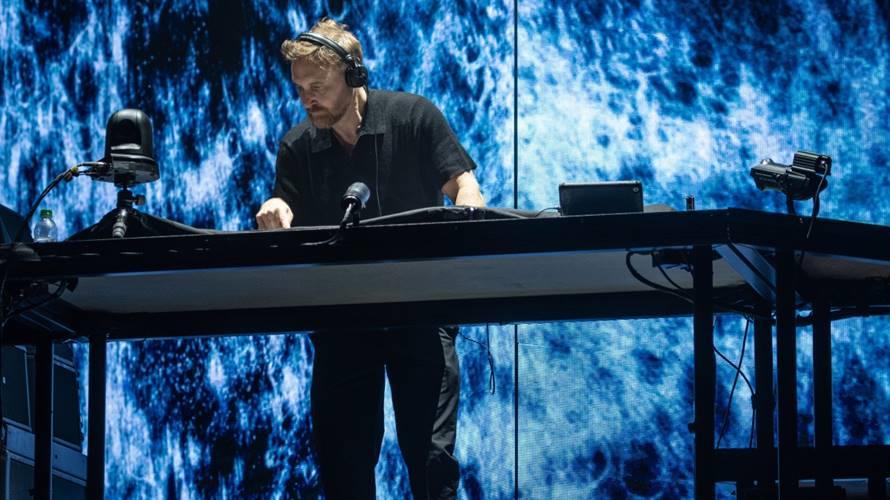 世界百大DJ冠軍David Guetta睽違7年抵台，在Ultra Taiwan告白粉絲：我愛台灣。（圖／UMF提供）