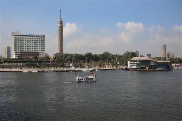 埃及90%以上的用水來自於尼羅河。圖為開羅市中心尼羅河。（圖／Getty Images）