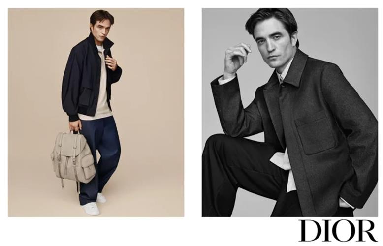 Dior品牌大使Robert Pattinson詮釋全新Dior Icons膠囊系列形象廣告。(圖／Dior提供)