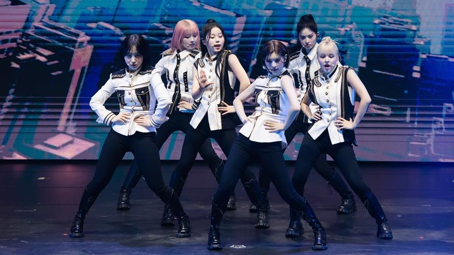 韓國女團NMIXX來台開唱。（圖／TheArtistudio得藝室策劃提供）