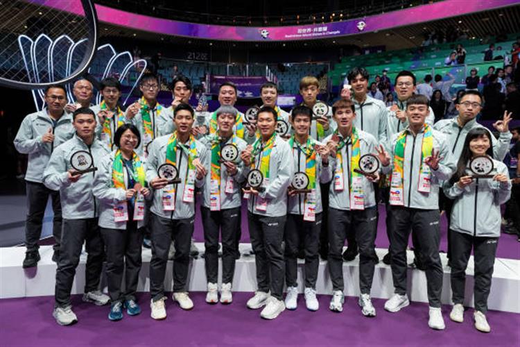 羽球／台灣男團四強不敵印尼　湯姆斯盃獲銅牌創隊史最佳紀錄