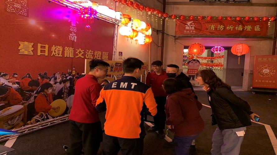 南消第七大隊辦理新春宣導活動     強化居家防火觀念